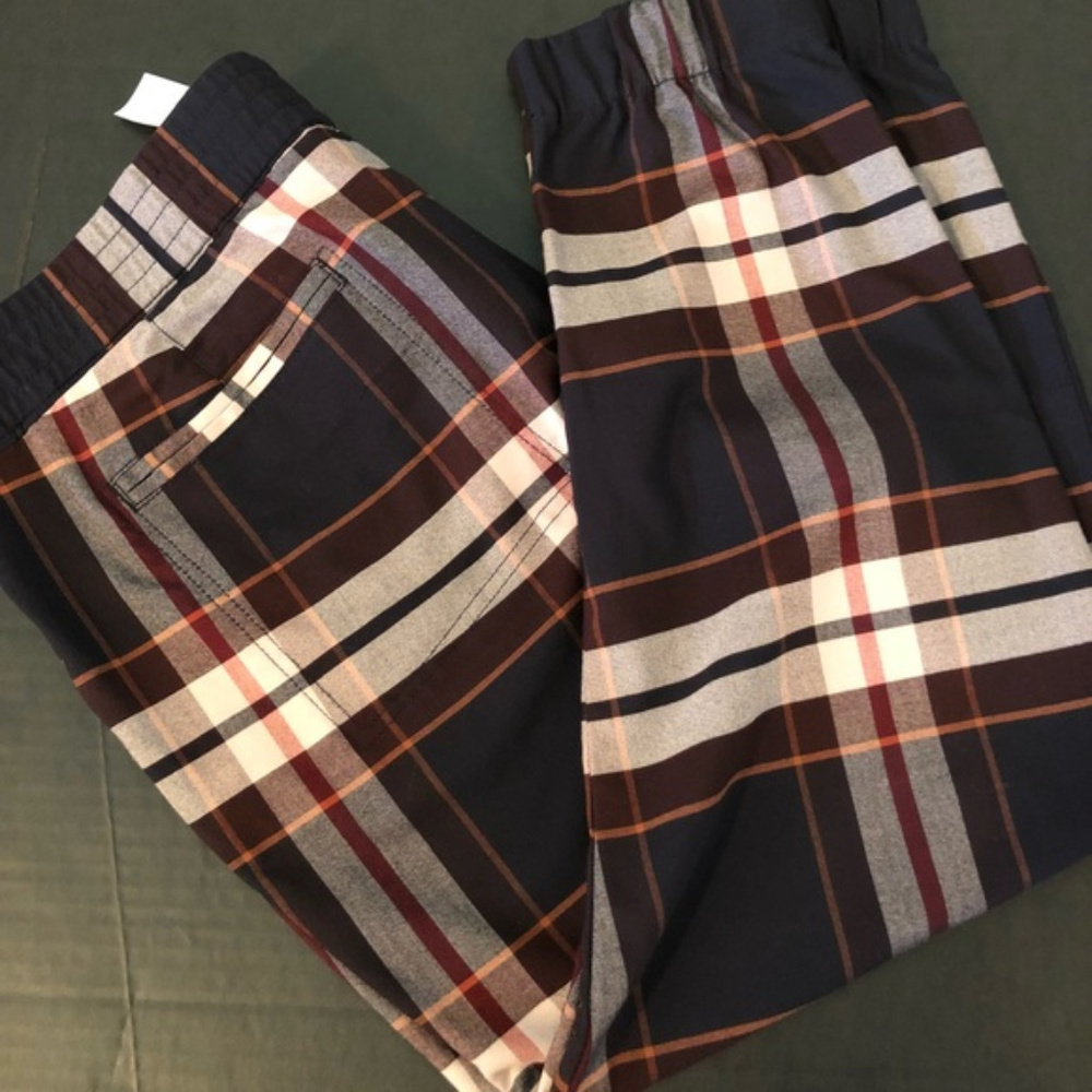BNWT Loft Plaid Joggers
